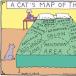 A Cat's Map of the Bed [pic]
