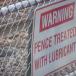 WARNING: Lubricated Fence? (pic)