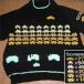 Space Invaders Knitted Sweater [ Pic ]