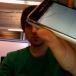 Kevin Rose's cracked iPhone [big ol' PIC]