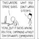 XKCD:  Writers Strike