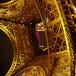 Underneath the Eiffel Tower at Night