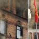  Amazing: Baby Thrown from Burning Building to Safety [PICS]