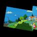 "Hidden" Scene in the Simpson's Intro Made into a Panorama