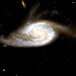 Galaxies go wild watch a video of them collide - Amazing!